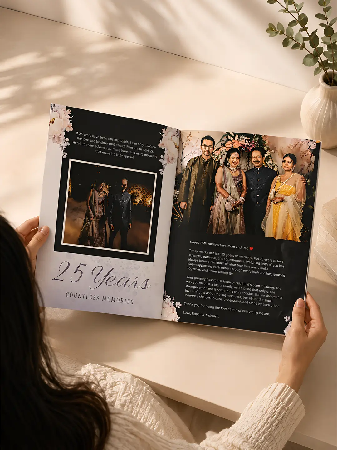 Anniversary Magazine – Custom 12-Page A4 Love Story Magazine | Unique Anniversary Gift for Couples