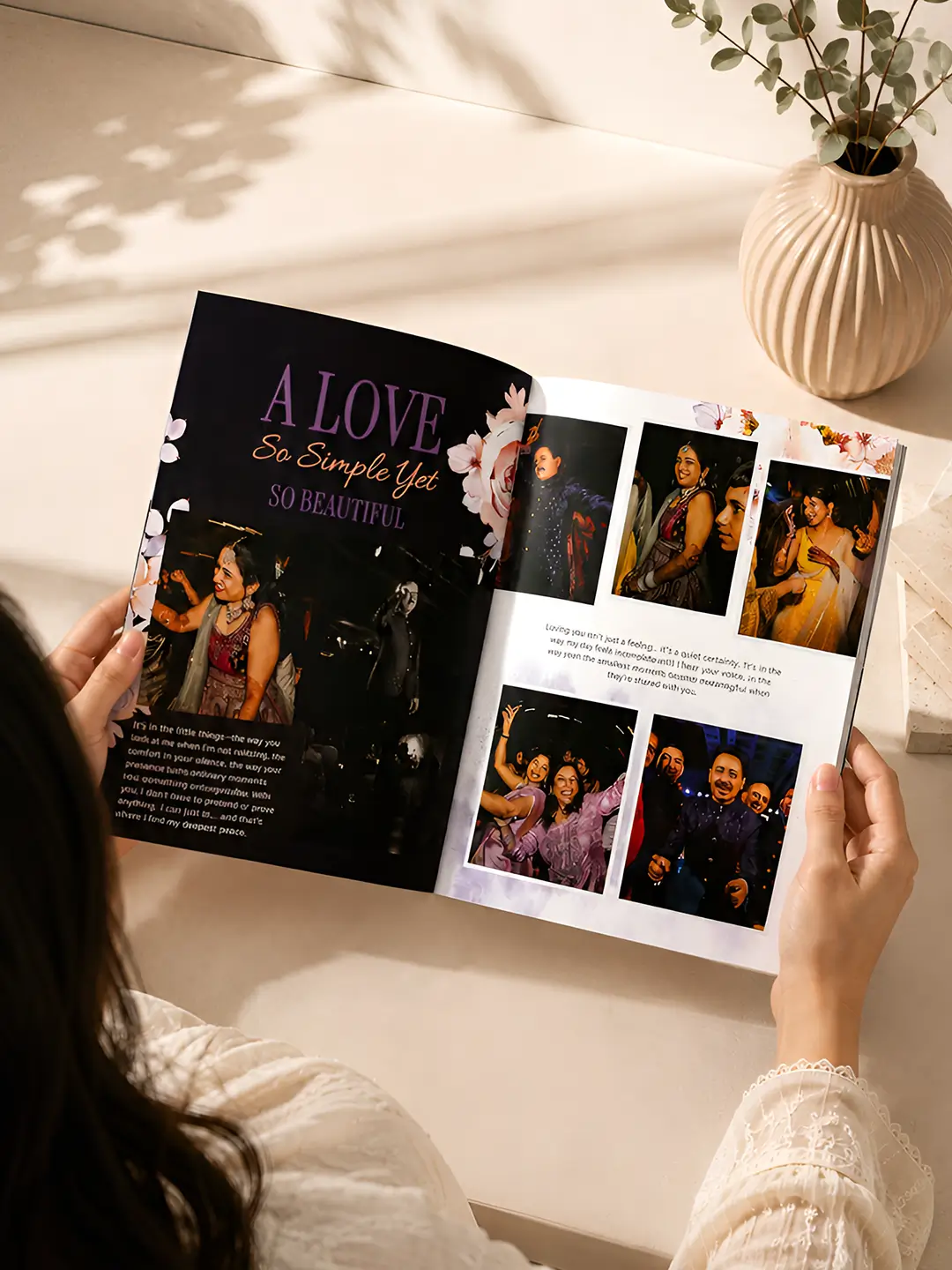 Anniversary Magazine – Custom 12-Page A4 Love Story Magazine | Unique Anniversary Gift for Couples