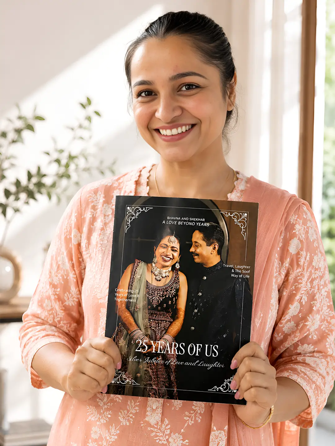 Anniversary Magazine – Custom 12-Page A4 Love Story Magazine | Unique Anniversary Gift for Couples