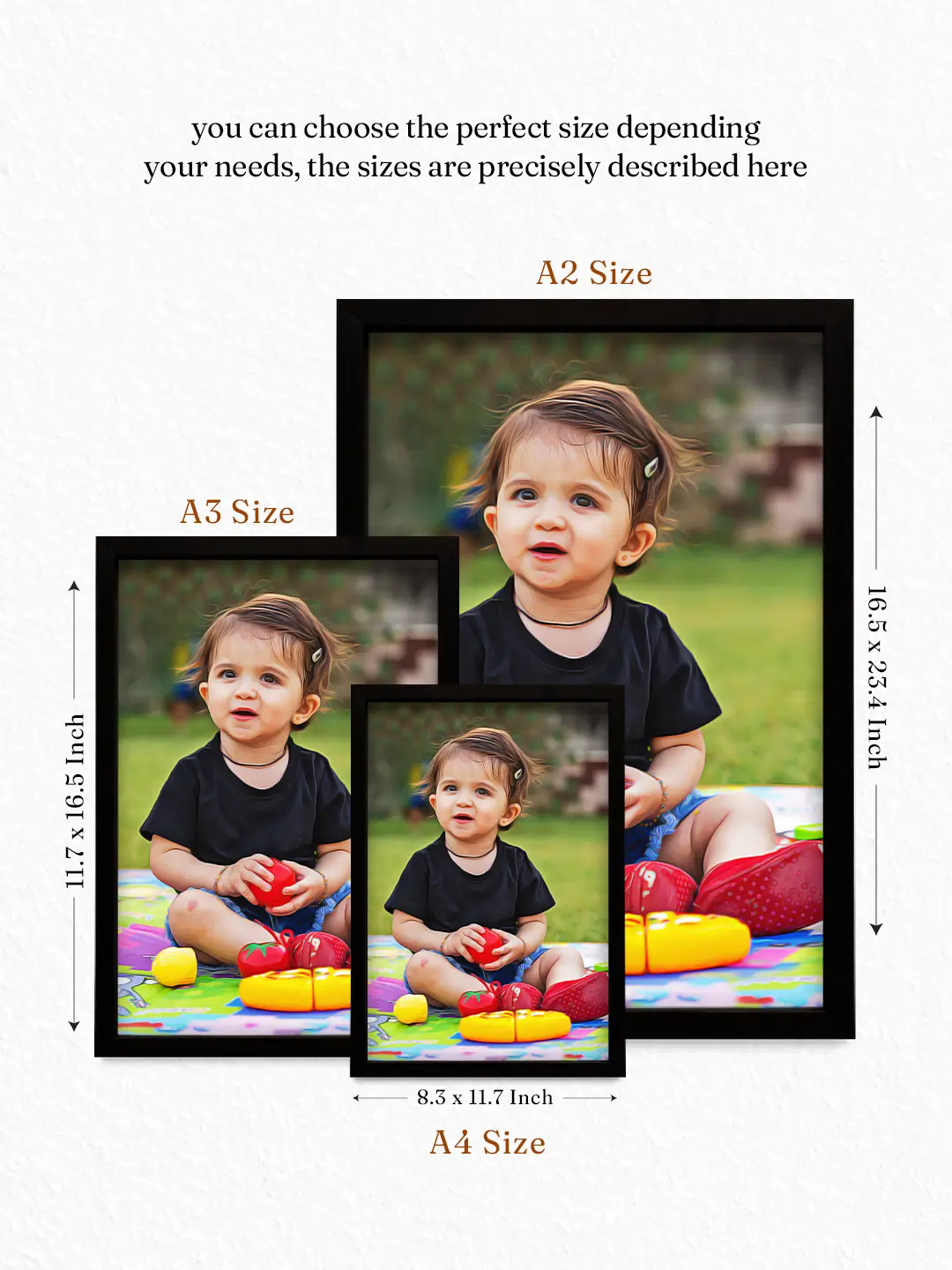 Smooth Digital Oil Painting – Custom Photo to Digital Oil Painting Frame