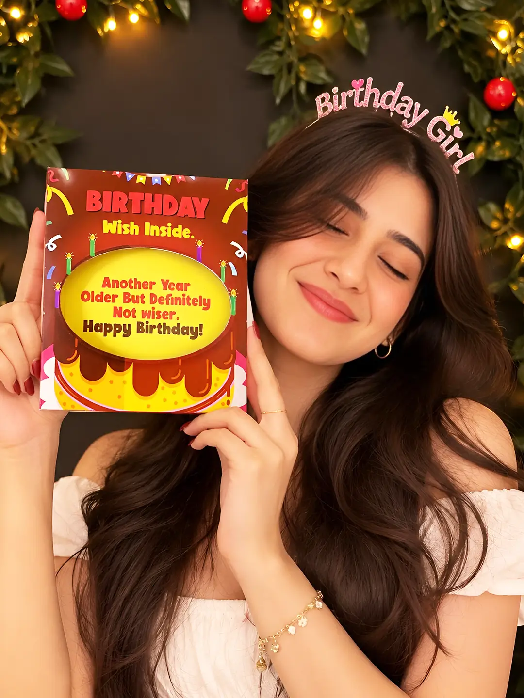 Birthday Cake Burnout Fire Card – Surprise Birthday Message Reveal Card