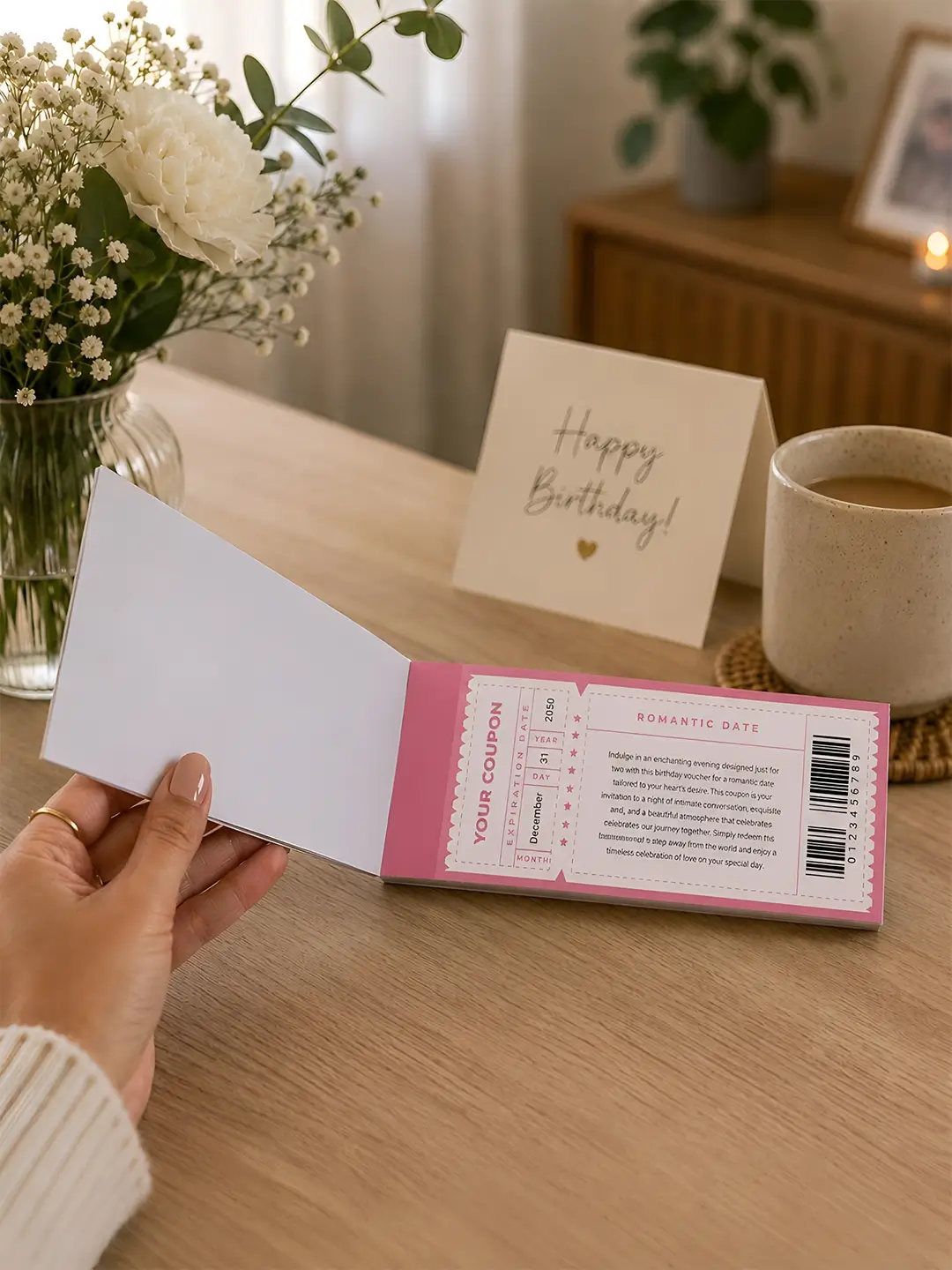 Birthday Coupons – 30 Personalized Birthday Vouchers for Your Loved One