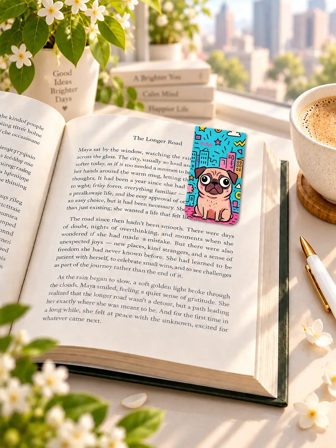 City Menace Magnetic Bookmark – Set of 6 Cute Animal Bookmarks for Book Lovers