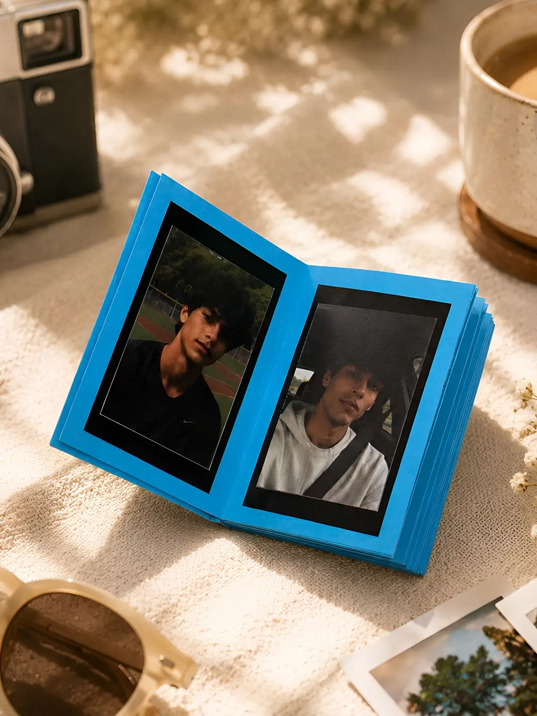 Cool Dude Photo Album – Personalized 20 Photo Album with Custom Front & Back Cover
