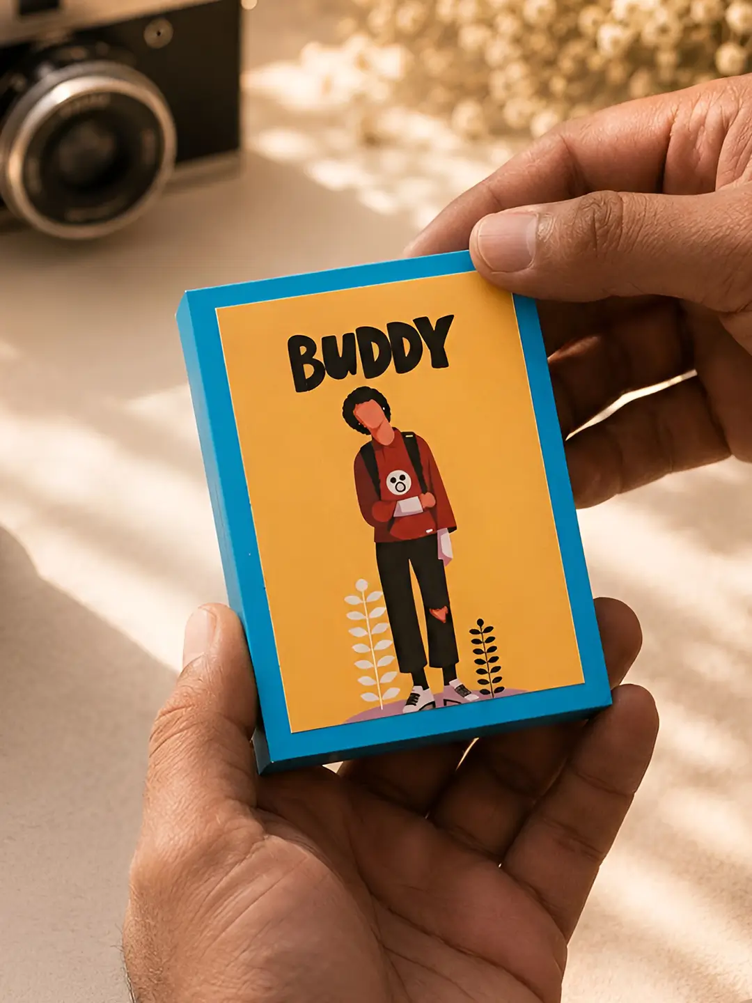 Cool Dude Photo Album – Personalized 20 Photo Album with Custom Front & Back Cover