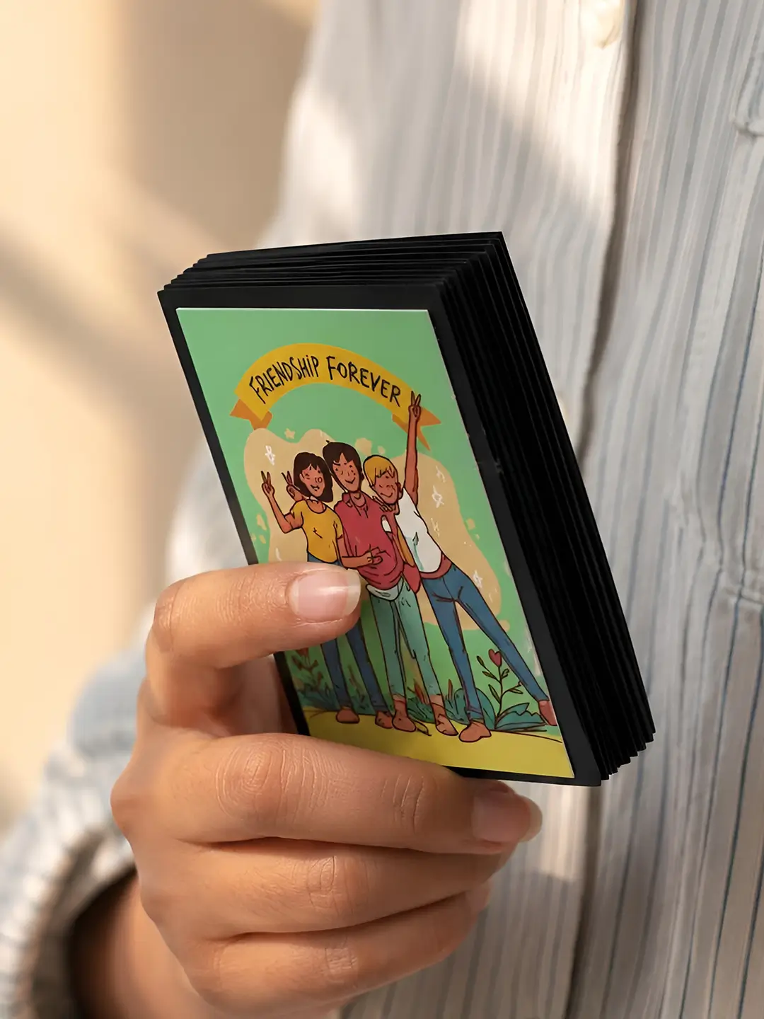 Friendship Forever Photo Album – Personalized 20 Photo Album with Custom Covers