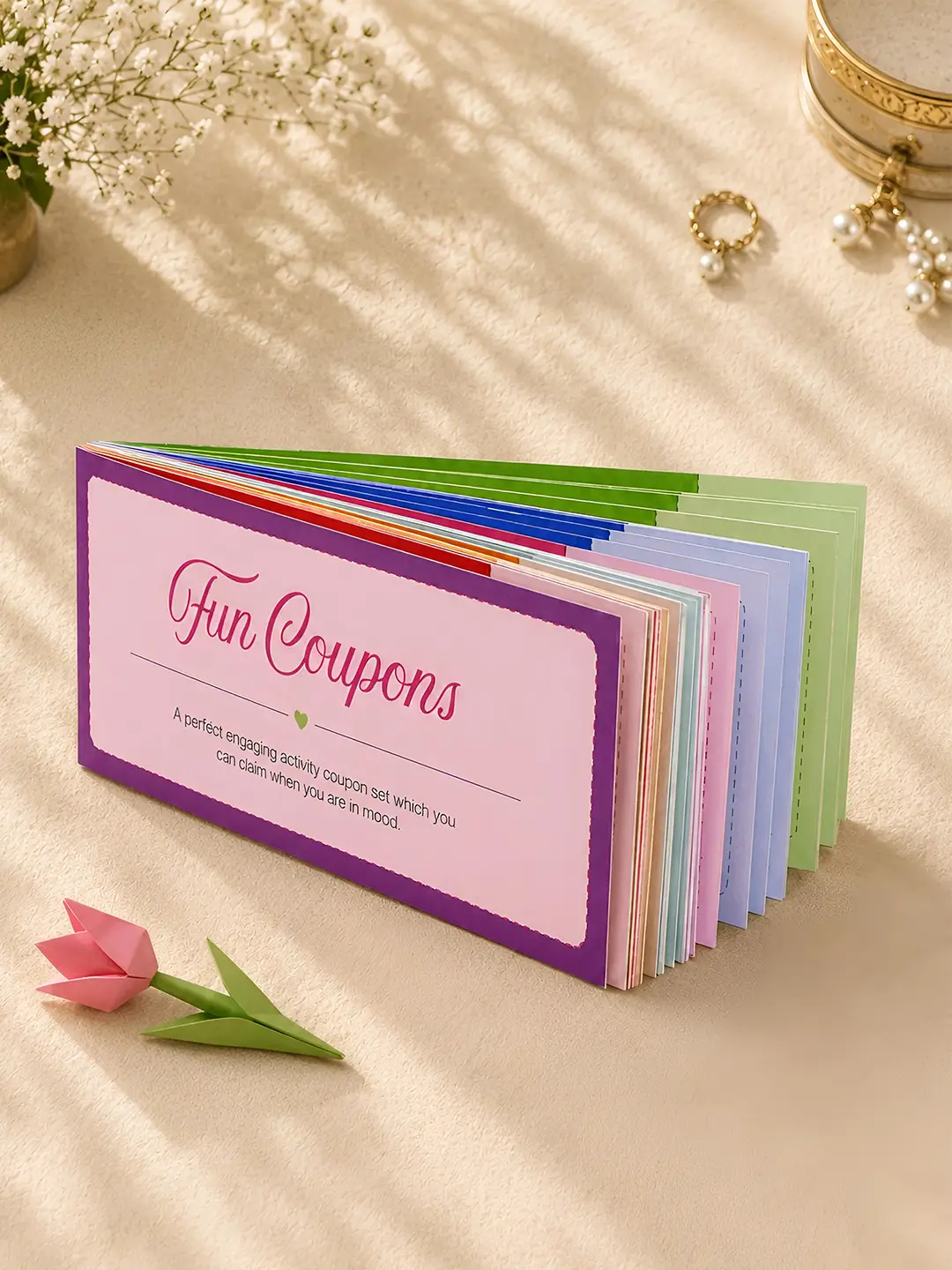 Fun Coupons 30 voucher coupon book for couples and loved ones