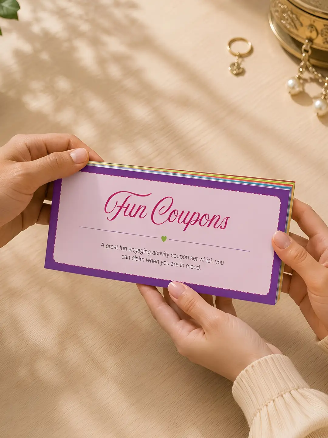 Fun Coupons – 30 Vouchers for Fun & Memorable Moments with Your Loved One