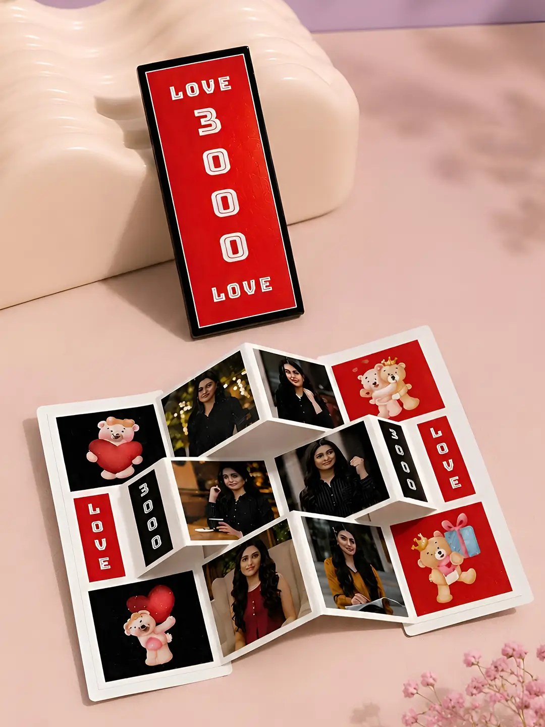 Shutter Photo Pop Greeting Card | Personalized Photo Surprise Card Gift for Anniversary, Birthday, Valentine's Day, Wedding & Every Special Occasion