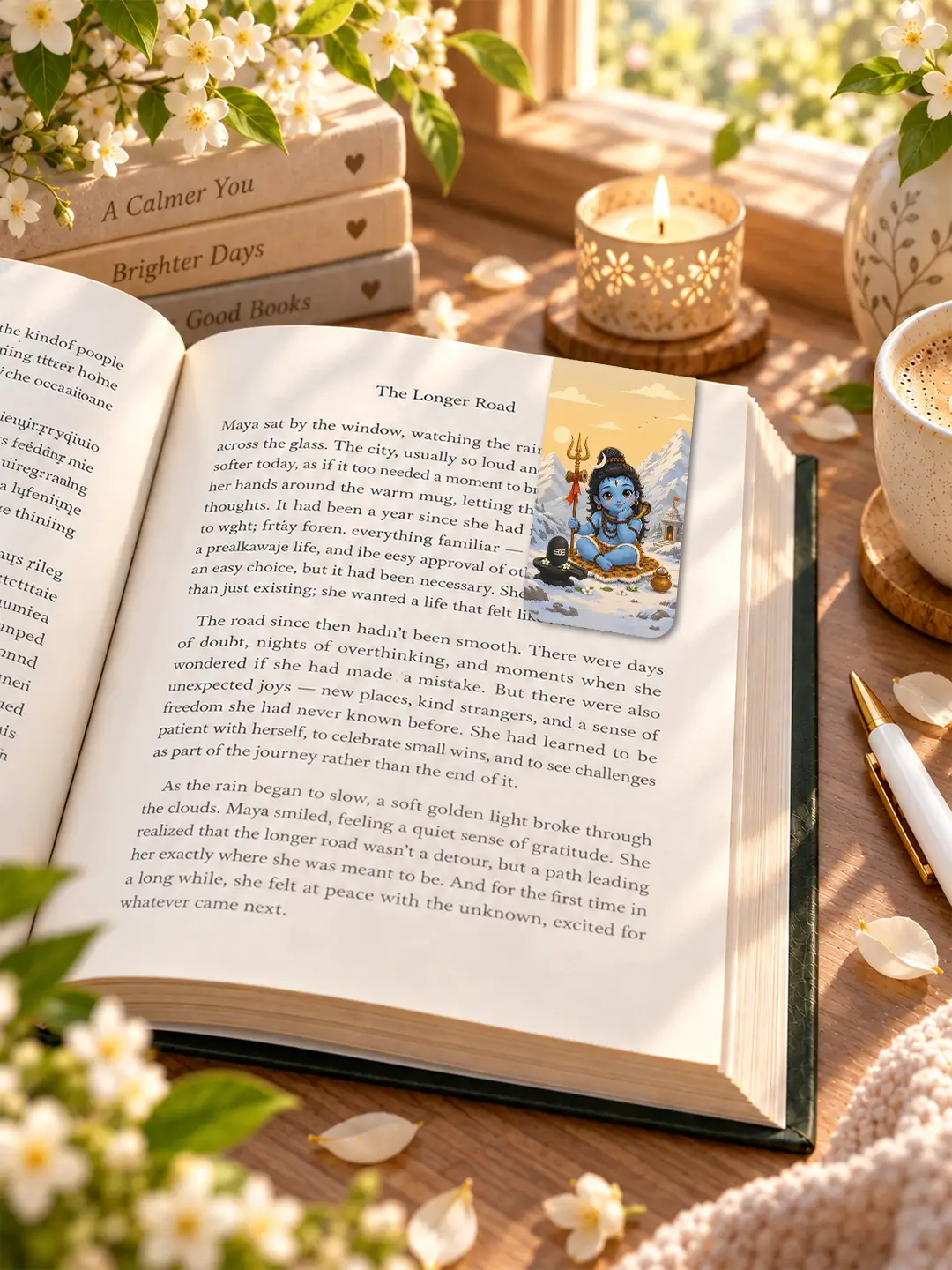 Hindu Gods Magnetic Bookmark – Set of 6 Divine Bookmarks for Devotional Readers & Book Lovers