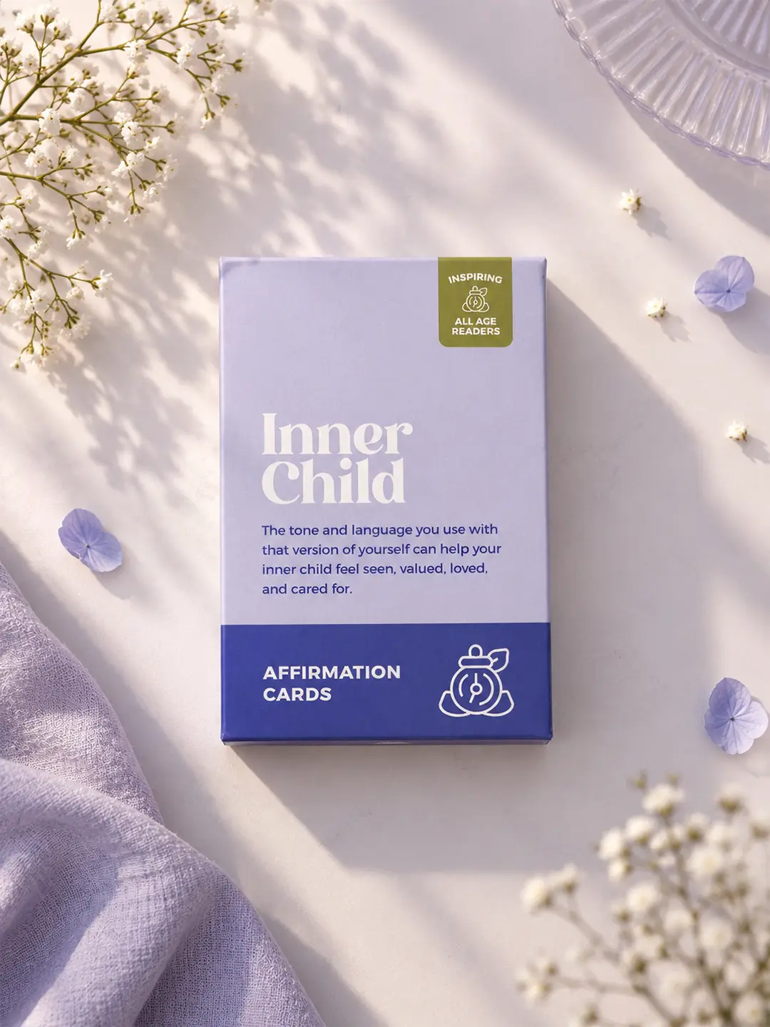 Inner Child Affirmation Cards – 40 Inspirational Positive Affirmation Cards