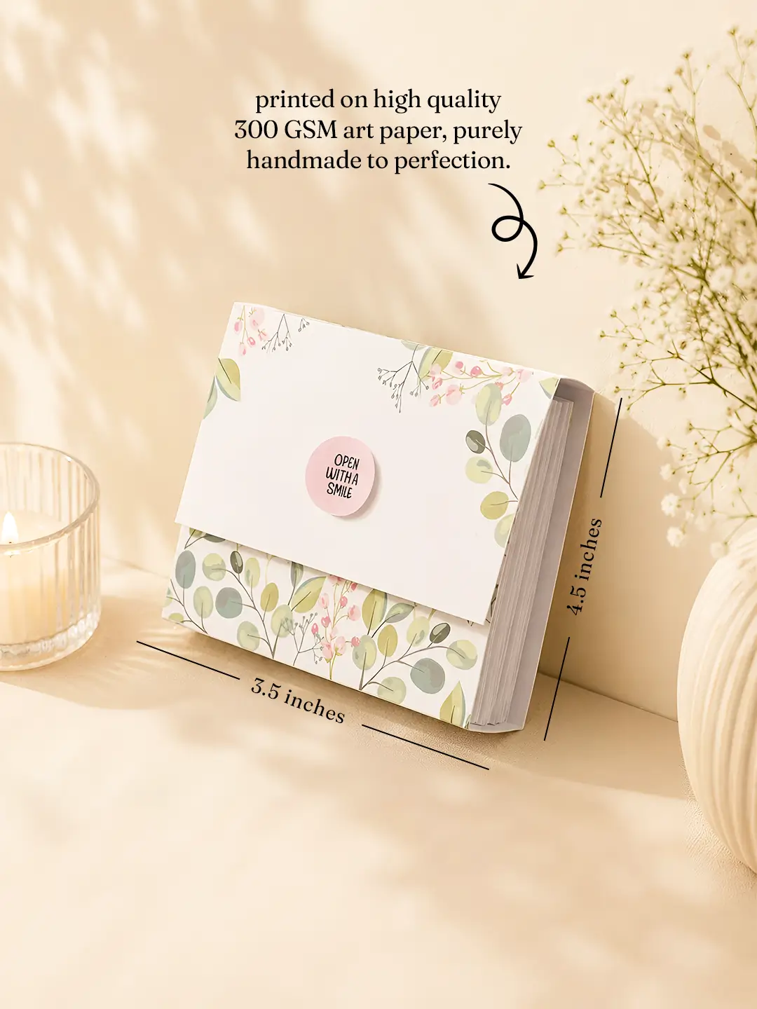 Love Note Mailing Bag Card – Personalized 15 Photo Memory Greeting Card for Any Occasion