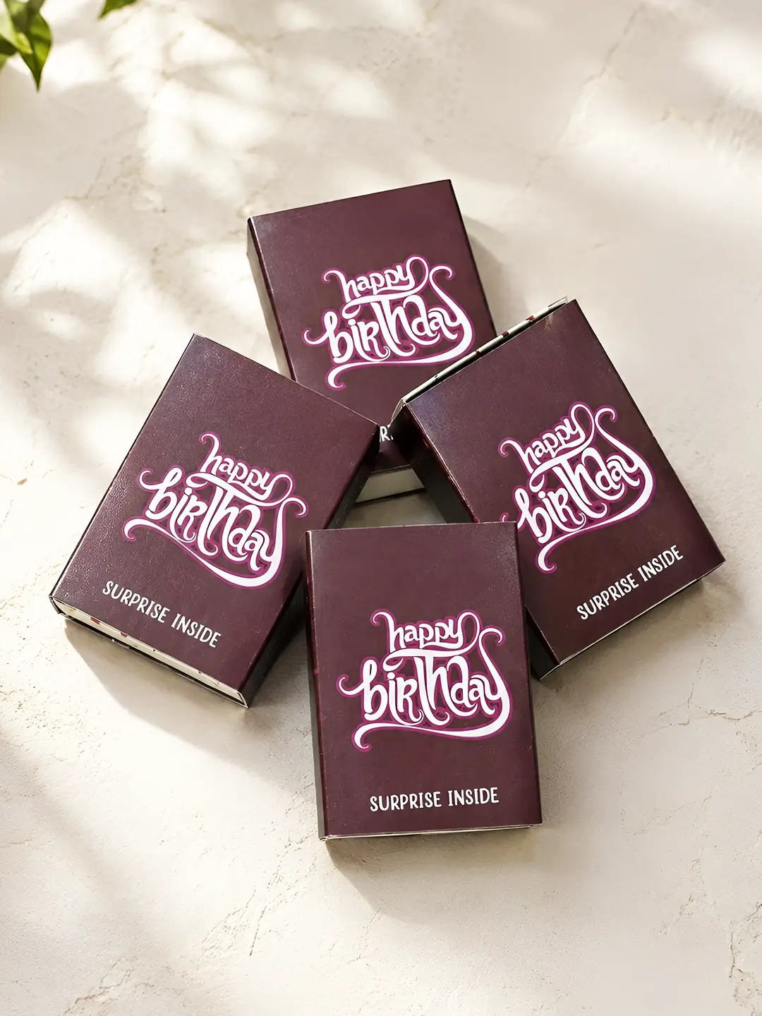 Birthday Cake Matchbox Fridge Magnet – Happy Birthday Surprise Gift Magnet