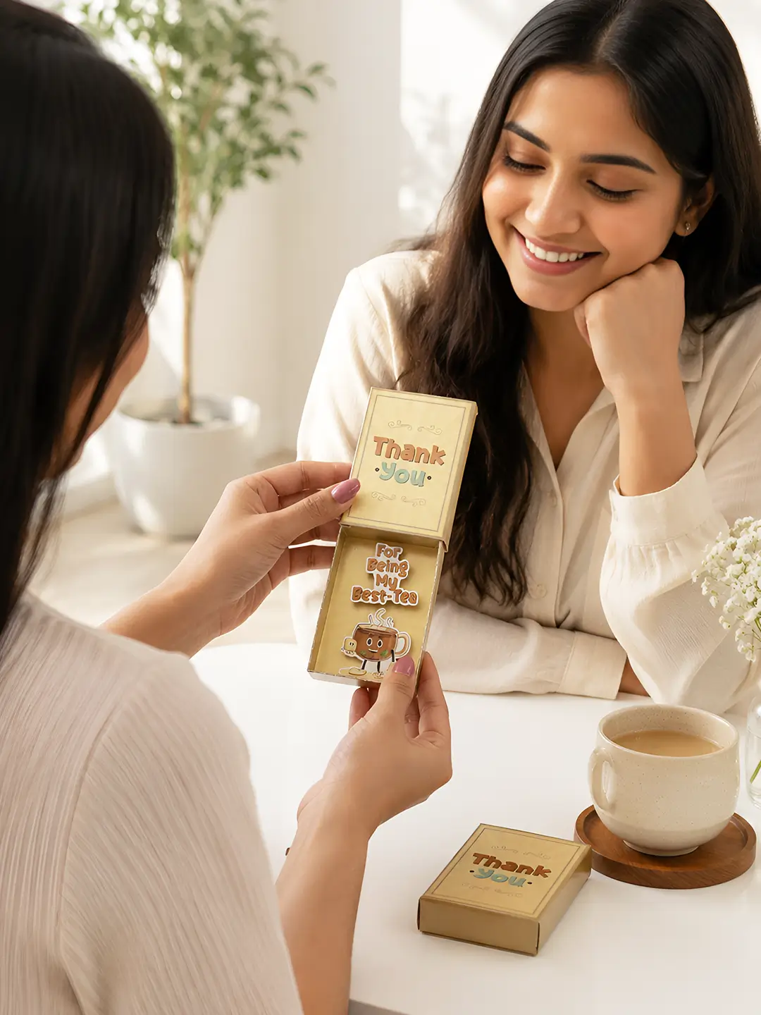Thank You Best-Tea Matchbox Fridge Magnet – Cute Bestie Appreciation Gift