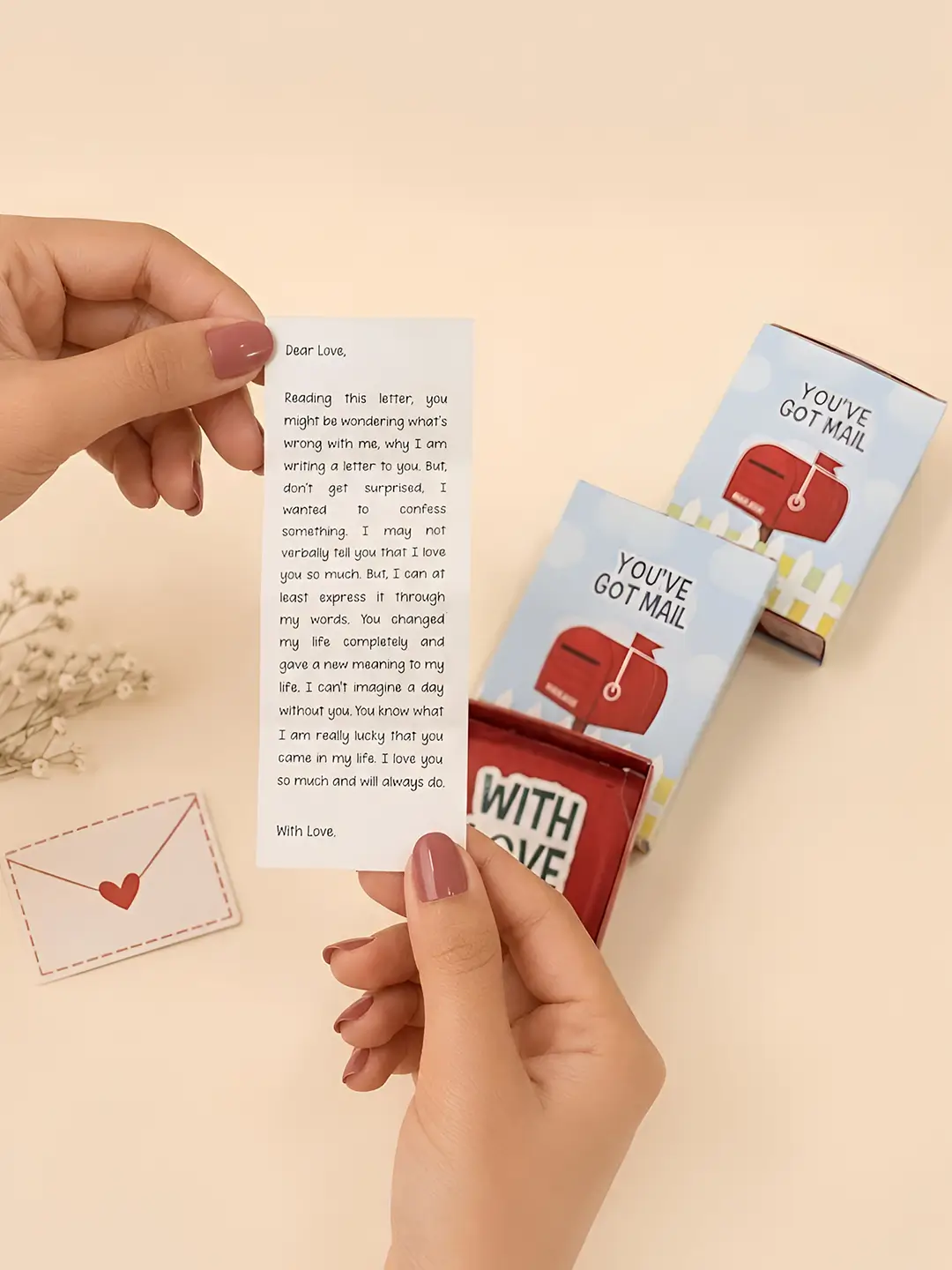 You've Got Mail Matchbox Fridge Magnet – Cute Love Letter & Mailbox Gift Magnet