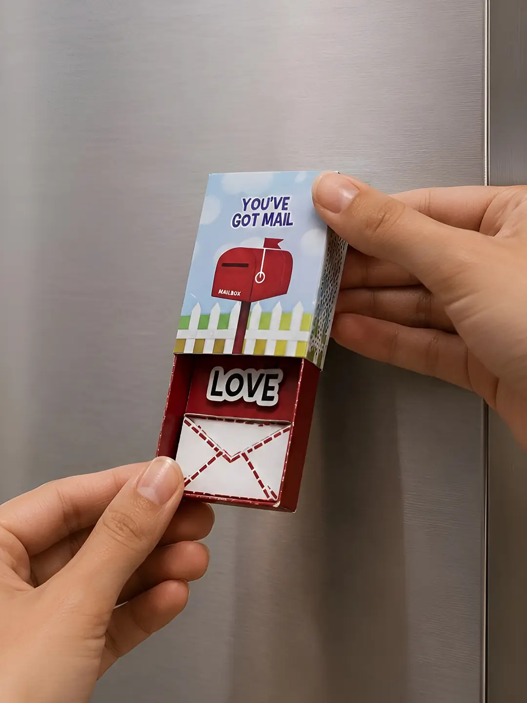 You've Got Mail Matchbox Fridge Magnet – Cute Love Letter & Mailbox Gift Magnet