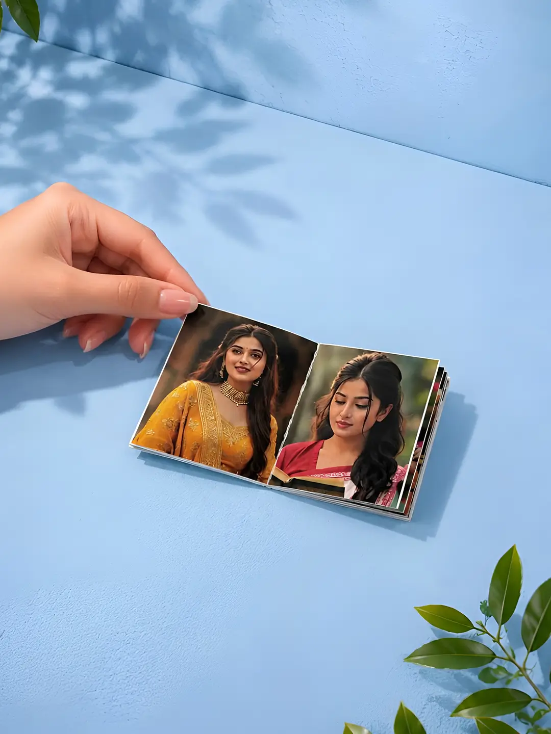Medium Birthday Full Photo Album – Personalized 12-Photo Birthday Gift Album