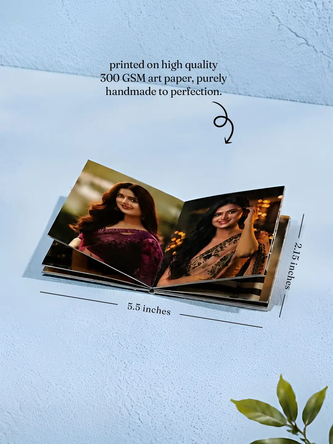 Medium Birthday Full Photo Album – Personalized 12-Photo Birthday Gift Album