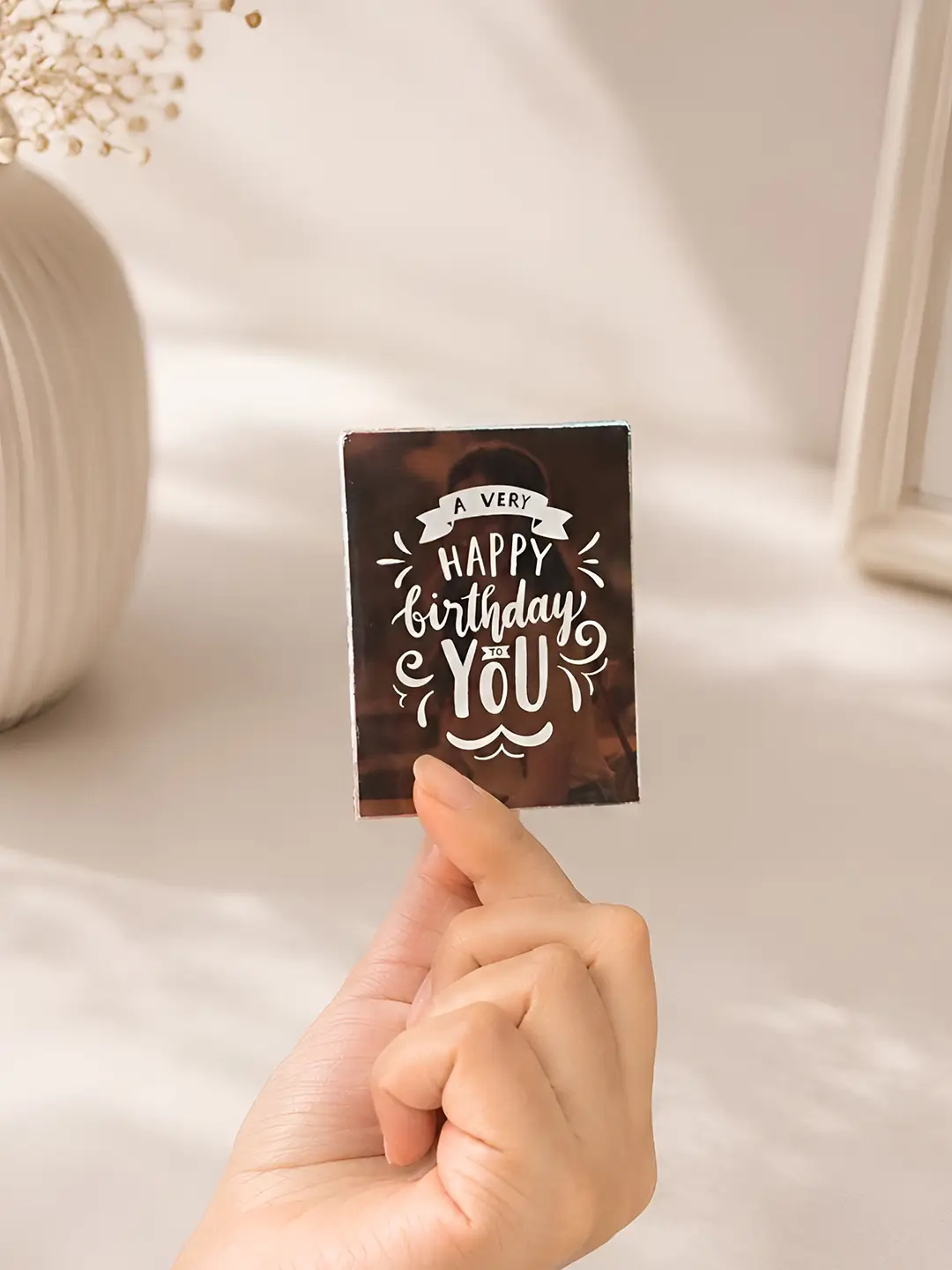 Medium Full Photo Album – Personalized 12 Photo Album with Custom Covers