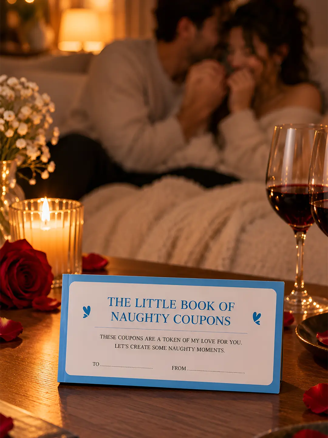Naughty Coupons – 30 Fun & Flirty Couple Vouchers for Intimate Moments