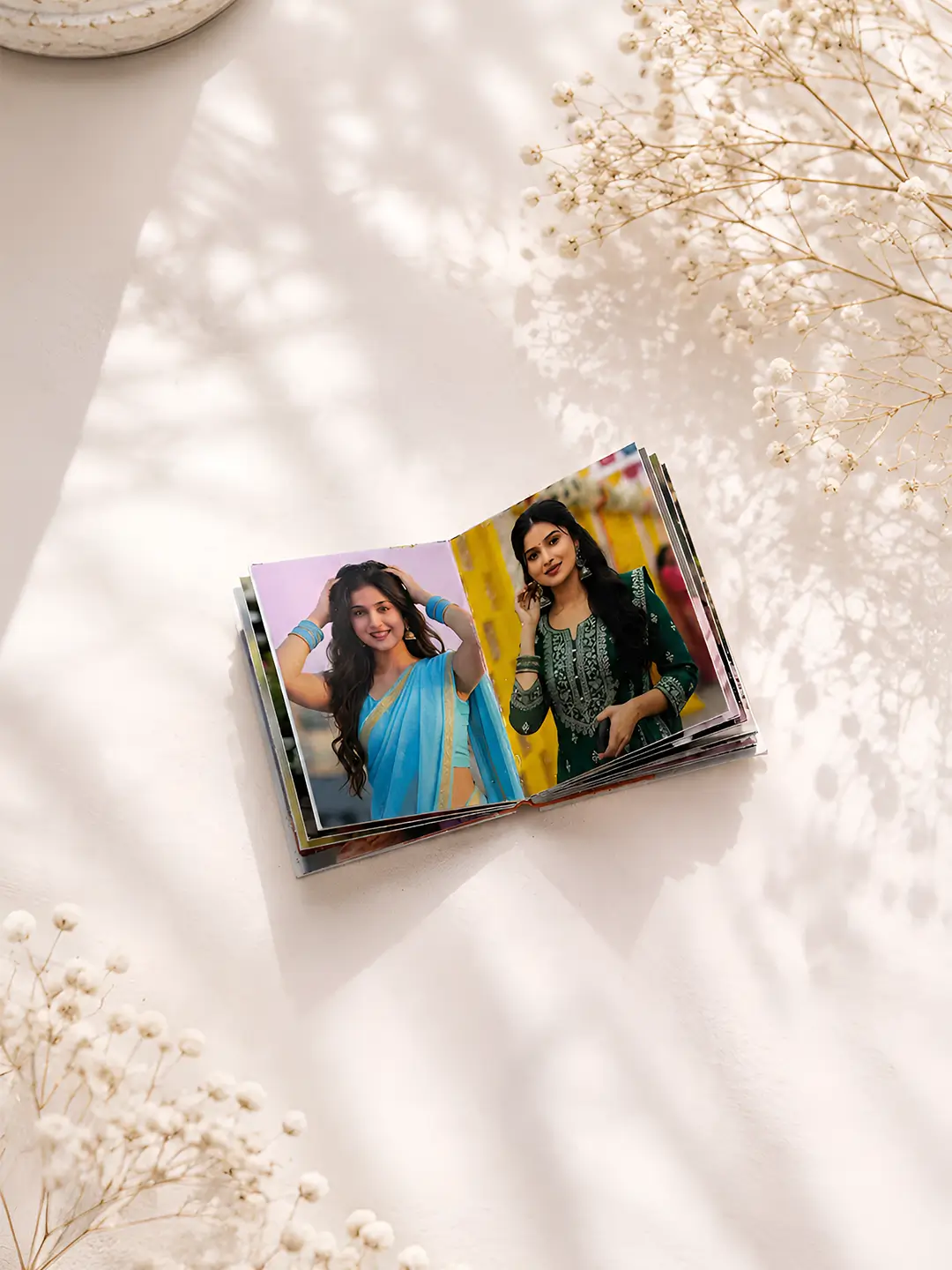Pocket Birthday Full Photo Album – Personalized 20-Photo Mini Album with Custom Cover