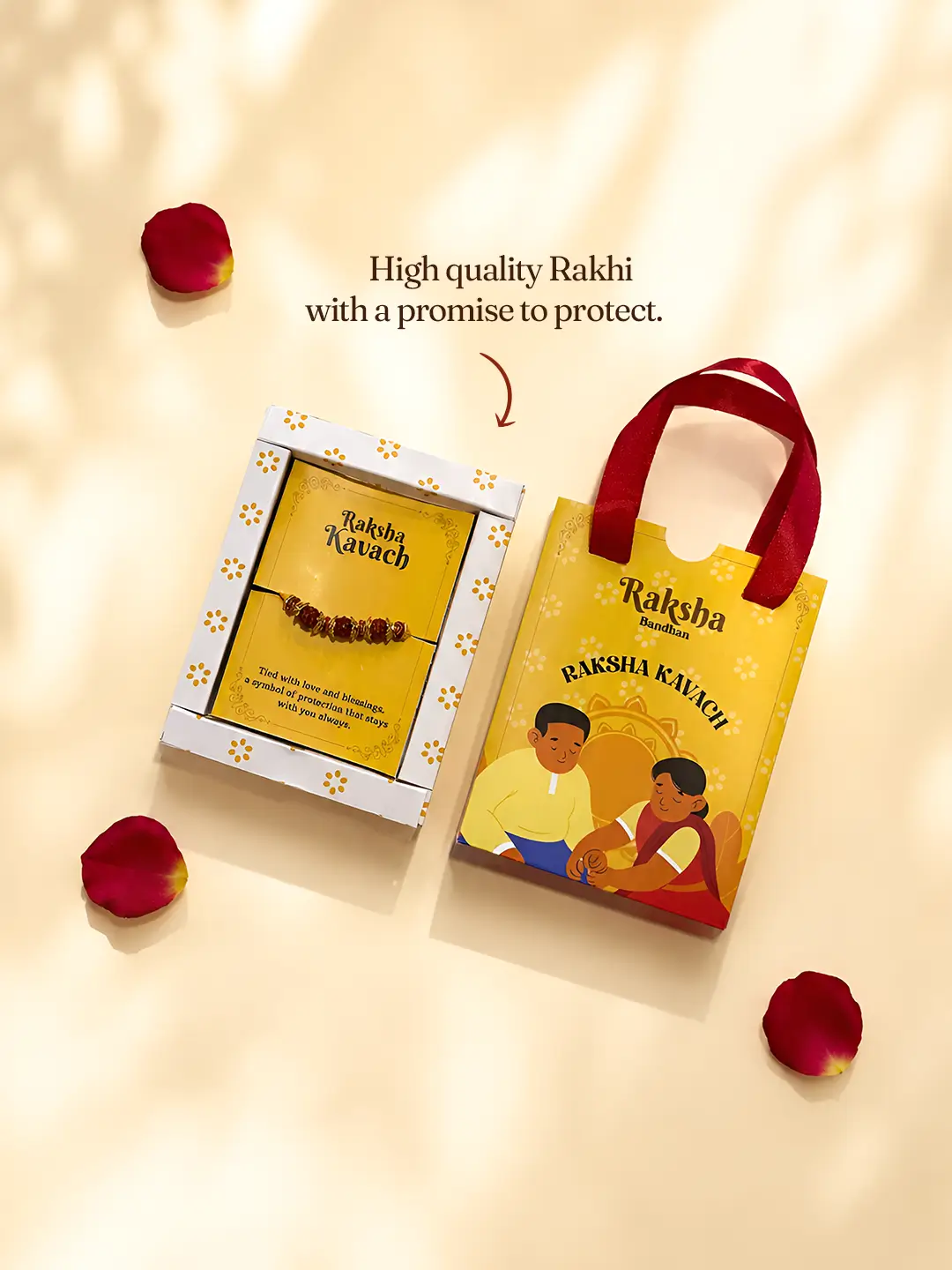 Premium Rakhi Hamper for Brother | 11 Customized Rakhi Gifts