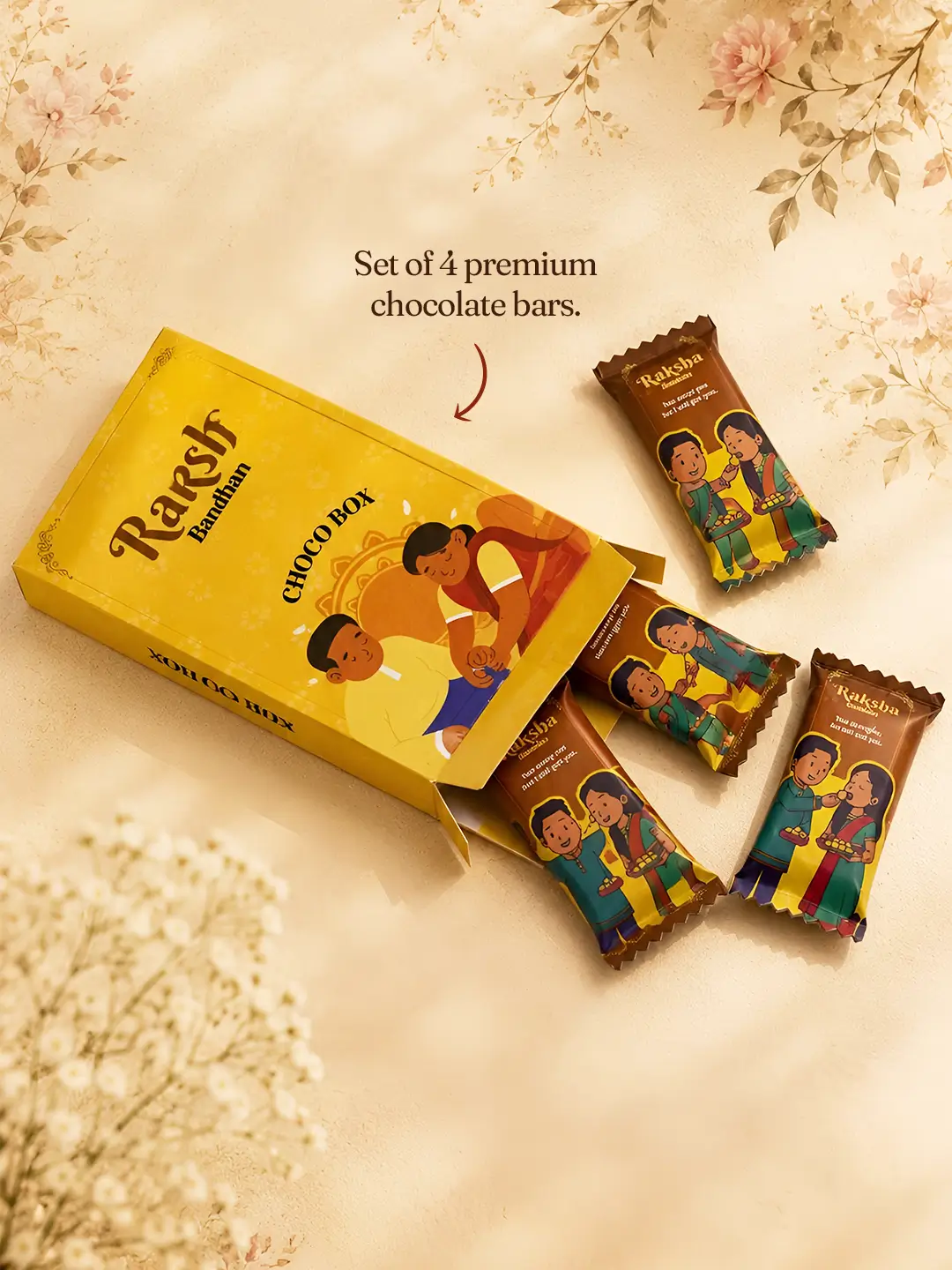 Premium Rakhi Hamper for Brother | 11 Customized Rakhi Gifts