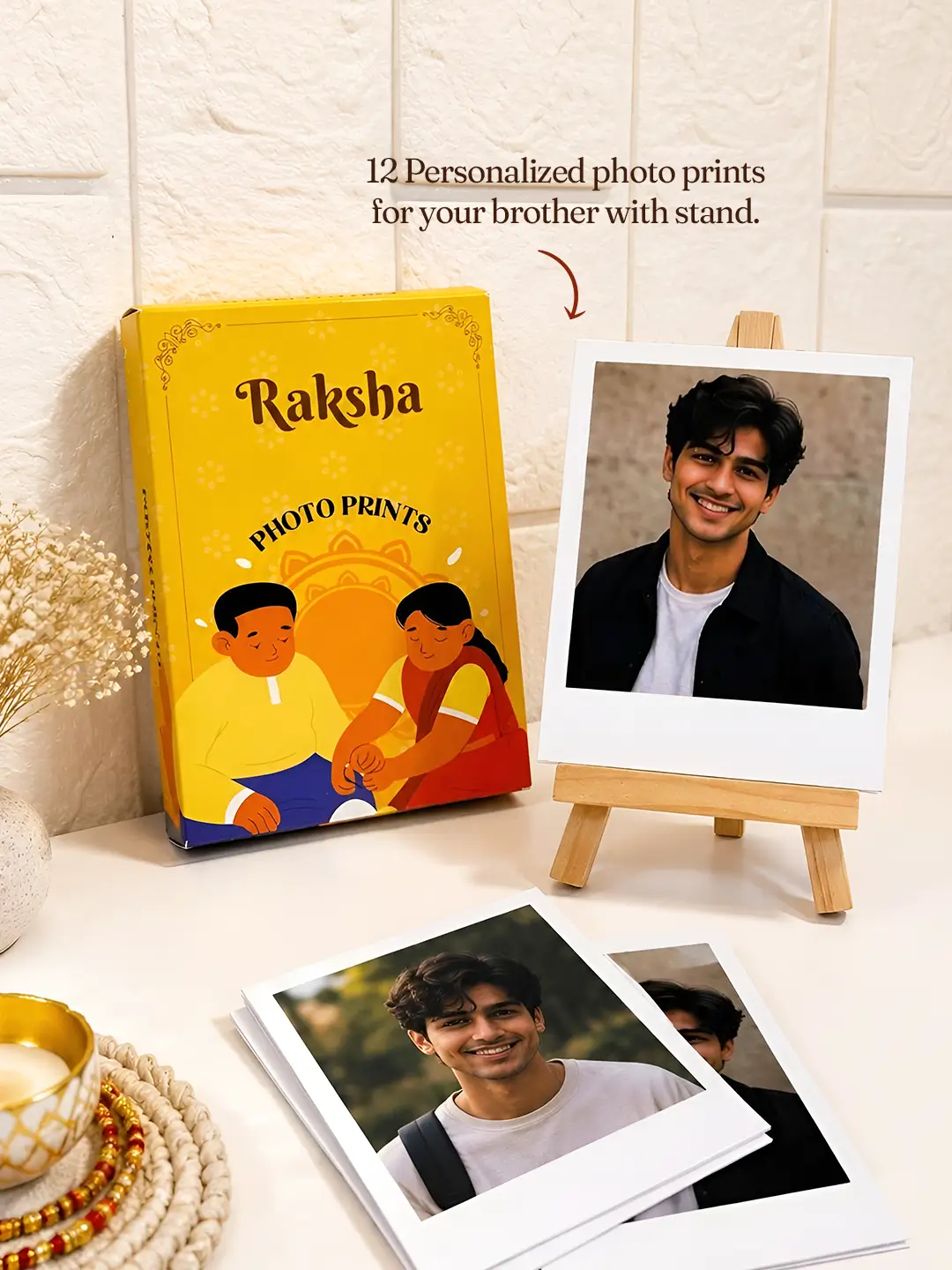Premium Rakhi Hamper for Brother | 11 Customized Rakhi Gifts