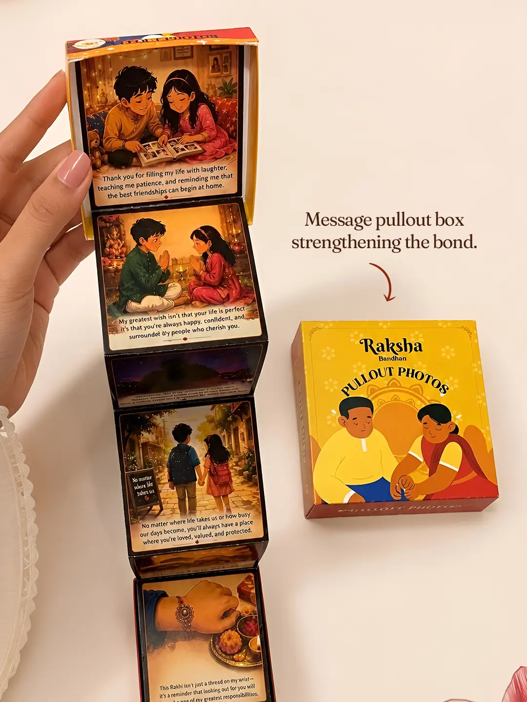 Premium Rakhi Hamper for Brother | 11 Customized Rakhi Gifts