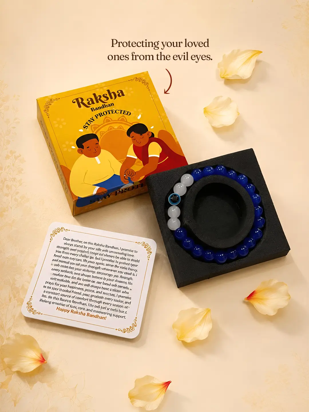 Premium Rakhi Hamper for Brother | 11 Customized Rakhi Gifts