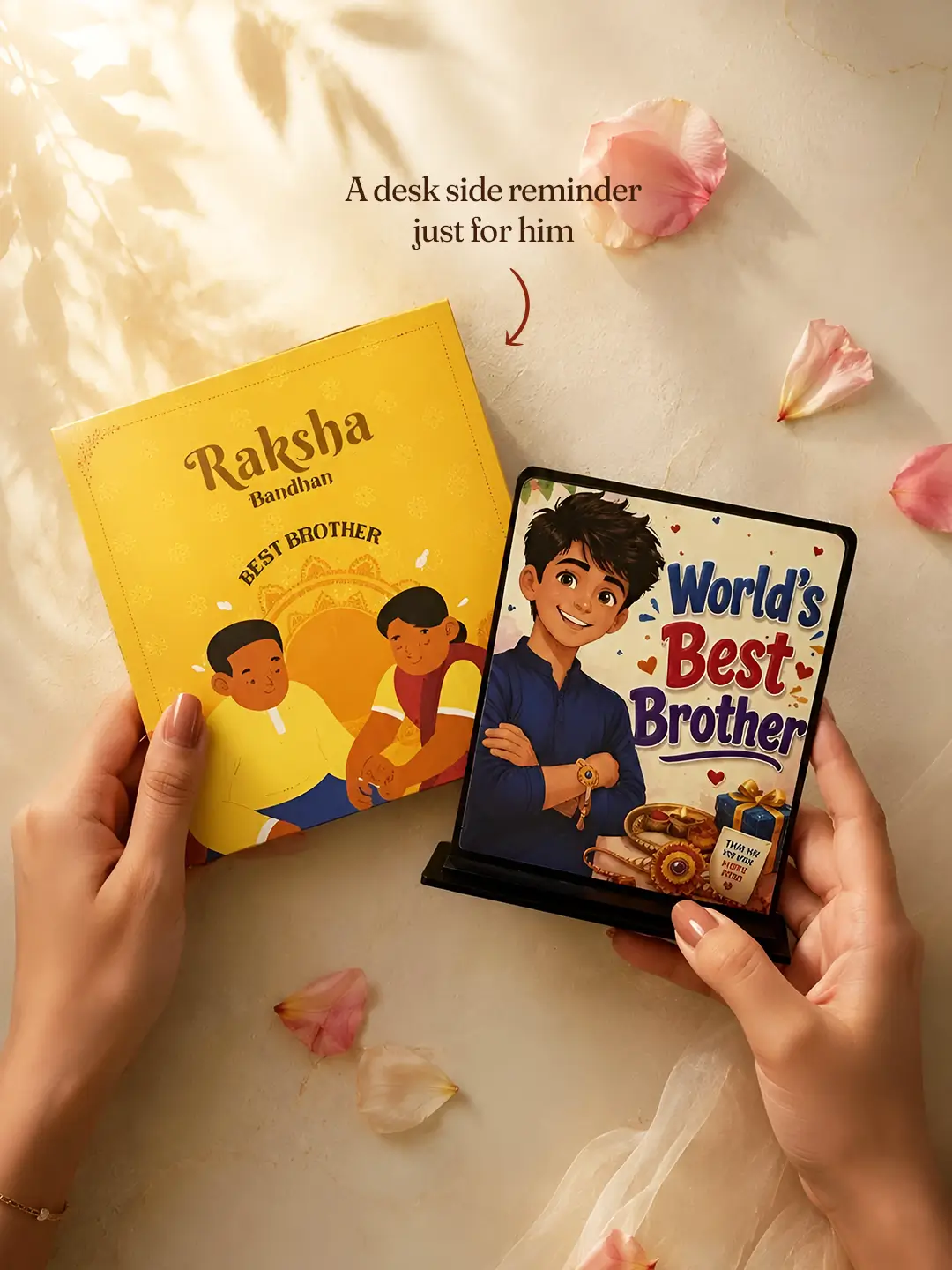 Premium Rakhi Hamper for Brother | 11 Customized Rakhi Gifts