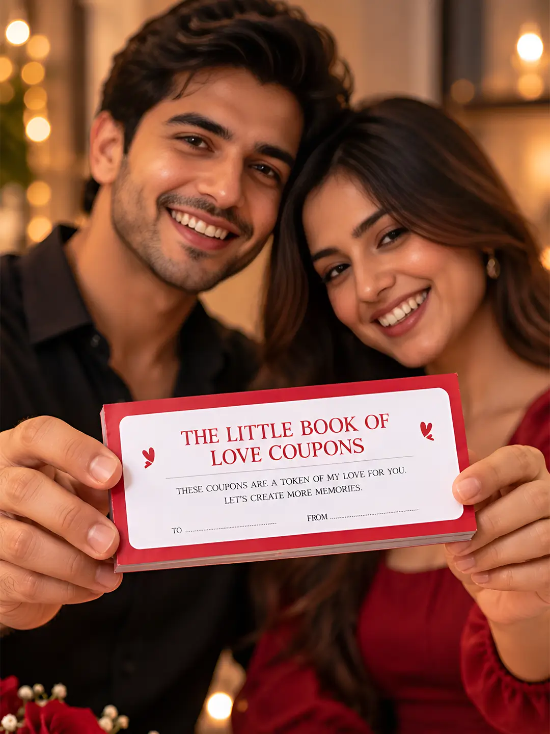 Romantic Coupons – 30 Love Vouchers for Your Loved One | Romantic Coupon Book Gift