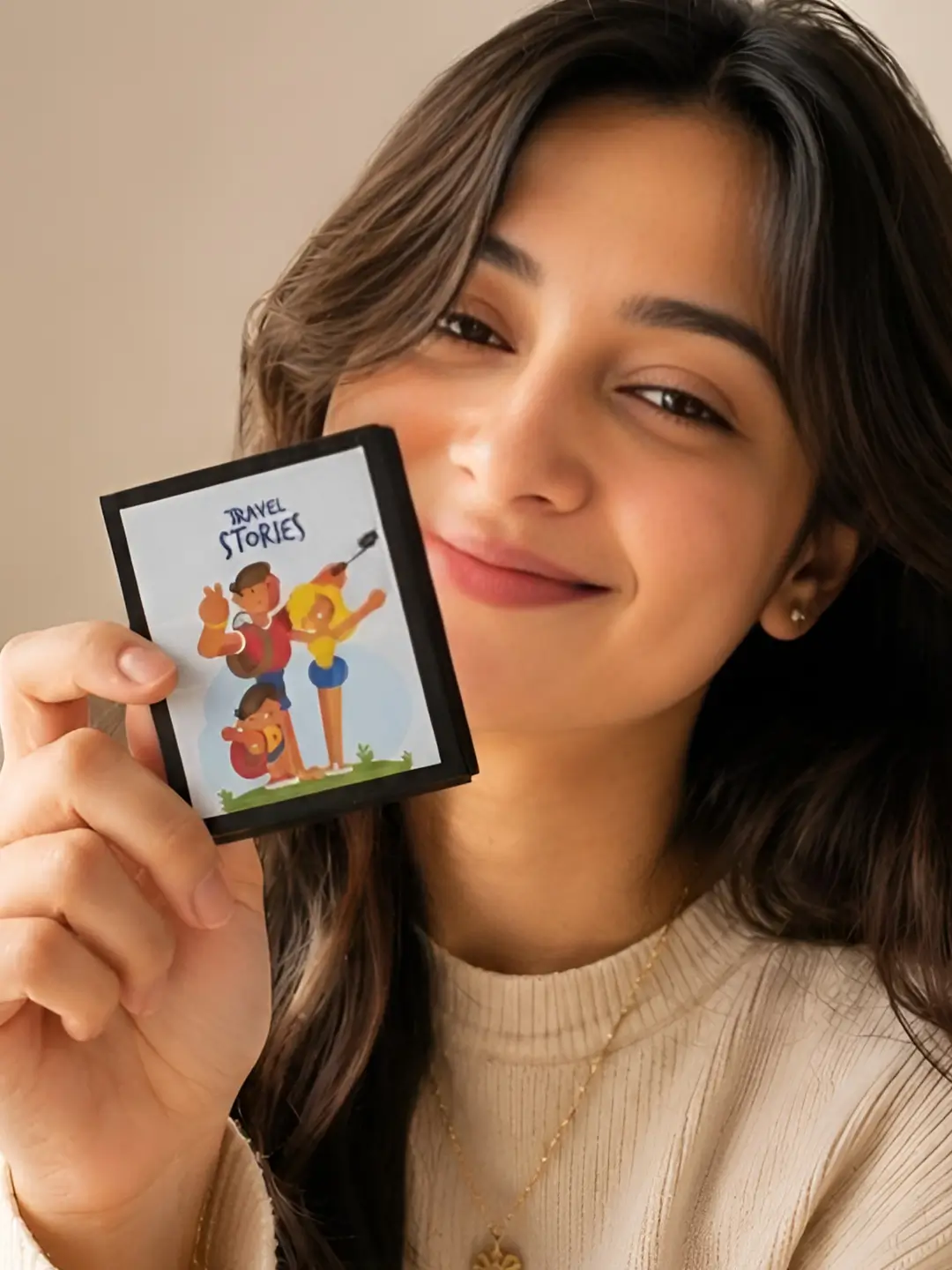 Travel Stories Photo Album – Personalized 20 Photo Travel Album with Custom Covers
