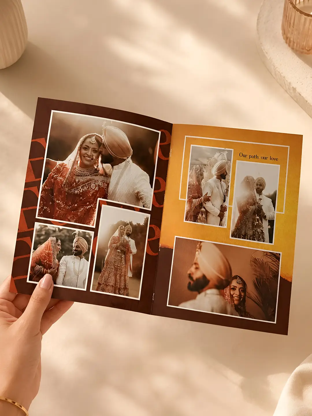 Unforgettable Moments Magazine – Personalized 12-Page A4 Photo Magazine | Custom Couple & Wedding Keepsake
