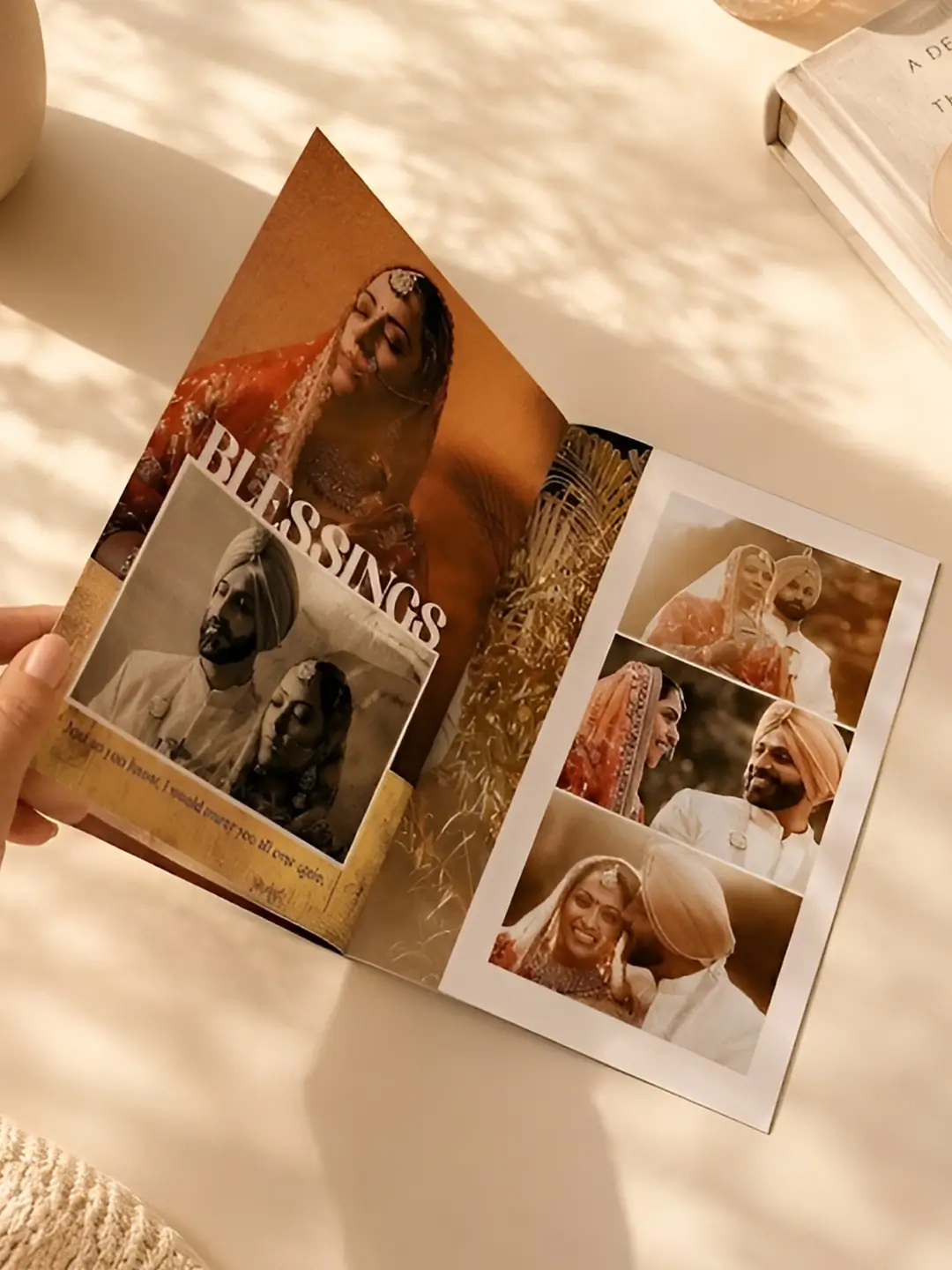 Unforgettable Moments Magazine – Personalized 12-Page A4 Photo Magazine | Custom Couple & Wedding Keepsake