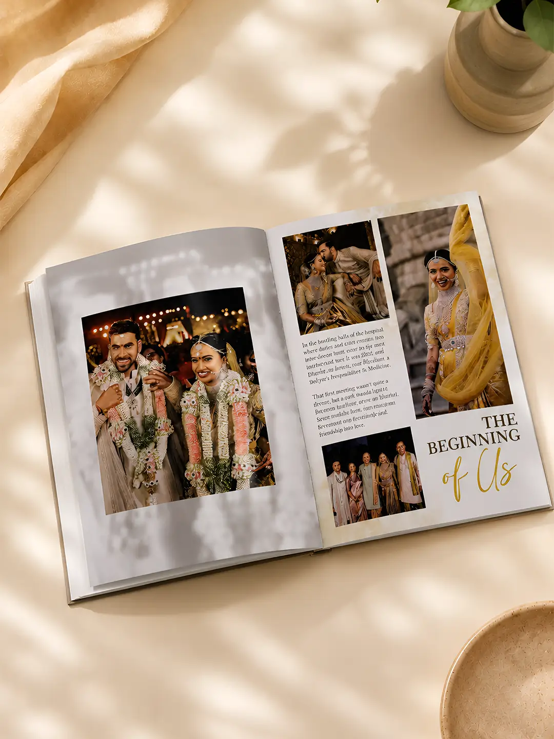 Wedding Magazine – Custom 12-Page A4 Wedding Story Magazine | Unique Couple Keepsake