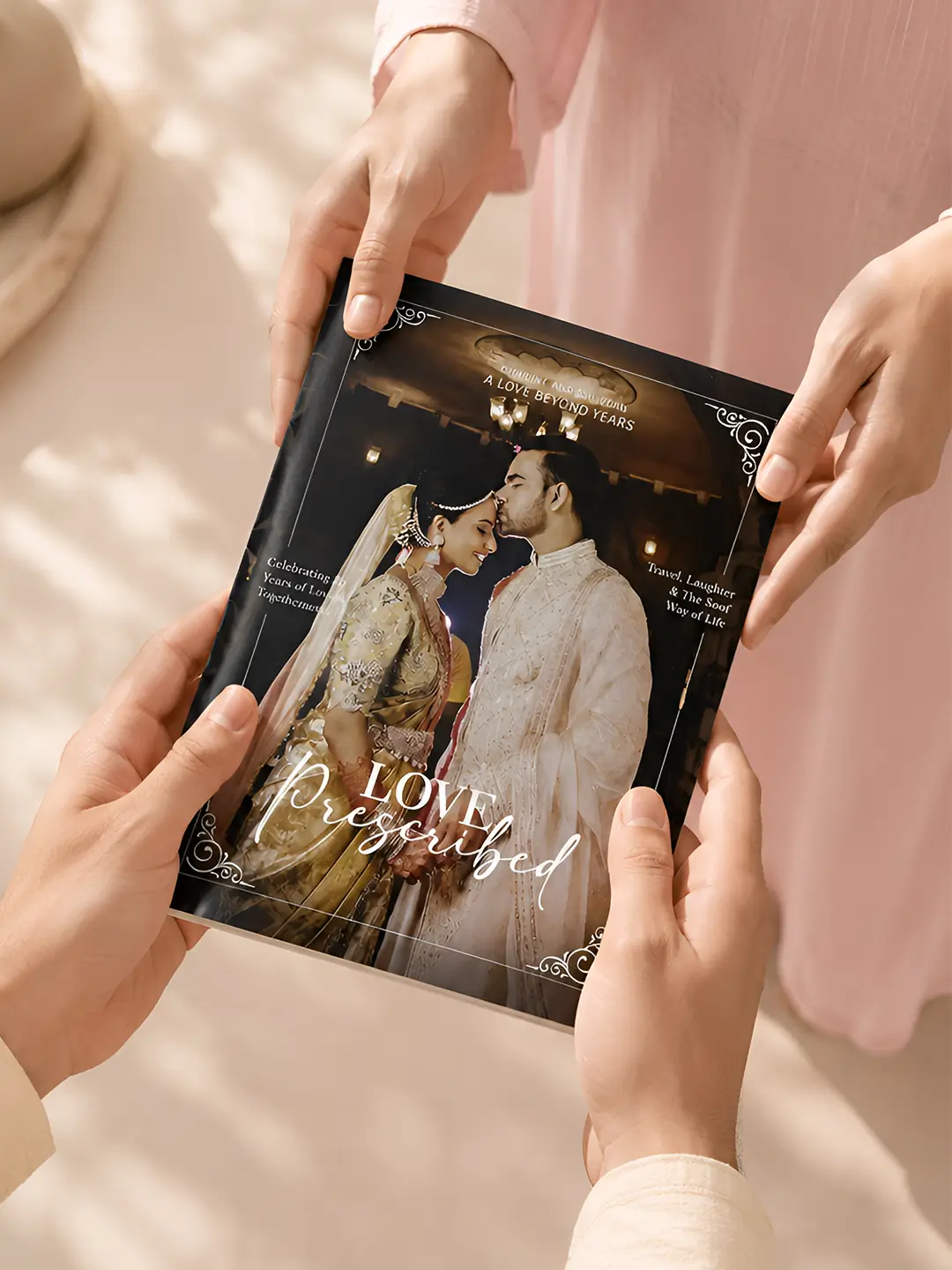 Wedding Magazine – Custom 12-Page A4 Wedding Story Magazine | Unique Couple Keepsake